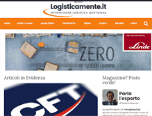 Tablet Screenshot of logisticamente.it